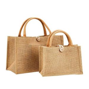 Eco Jute Shopping Bag – Handmade & Sustainable