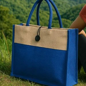 Classic Jute Tote Bag