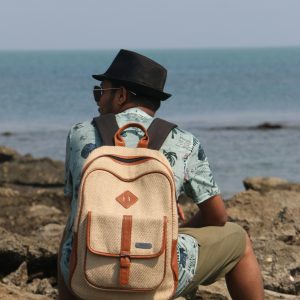 Jute Backpack